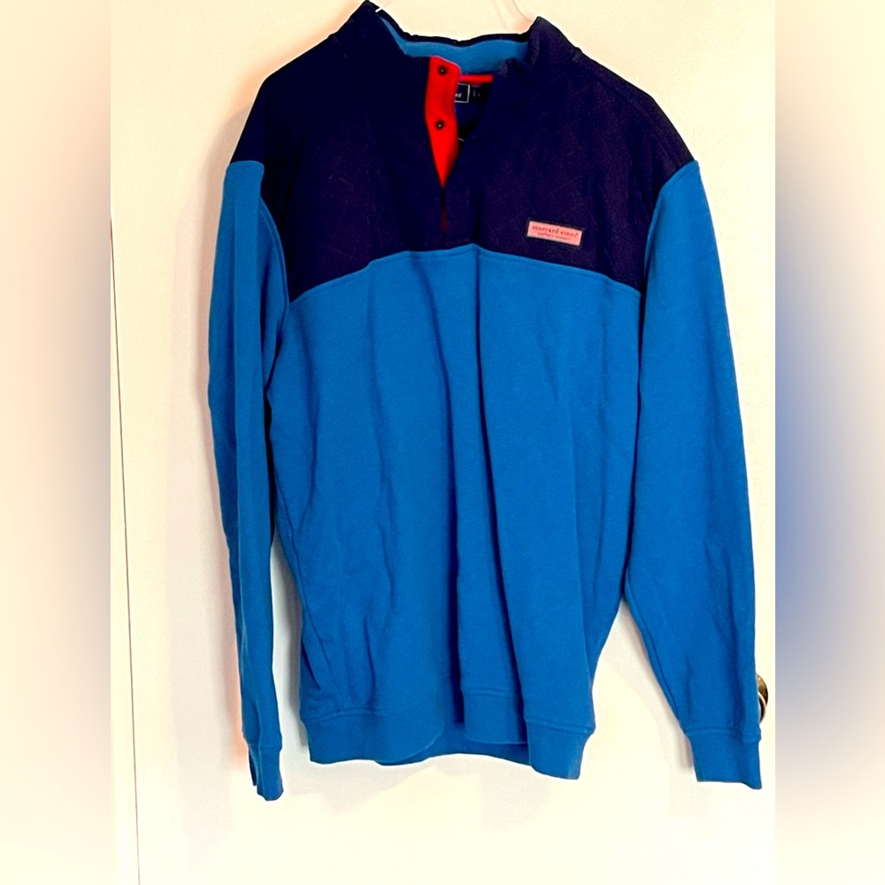 Vineyard Vines Mens Shep Shirt Blue Large